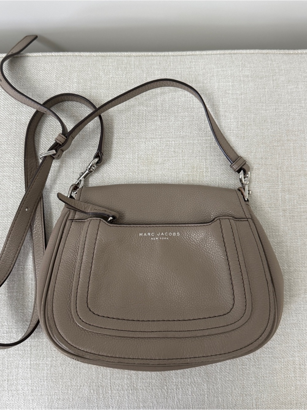Marc Jacobs Gray Crossbody Bag